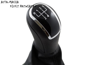 Skoda Fabia gałka zmiany biegów CZARNA + MIESZEK