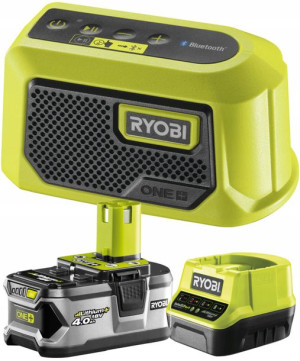 Ryobi Głośniki Rbtm18 Mini Głośnik Bluetooth +4ah