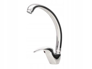 Bateria Zlewozmywakowa Stojąca Chrom Diamond Cypr