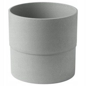 Osłona Doniczki Donica Nypon Szara 19 Cm