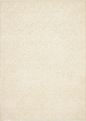 Dywan Lustrous Z Wiskozy Kremowy Beżowy 100x140