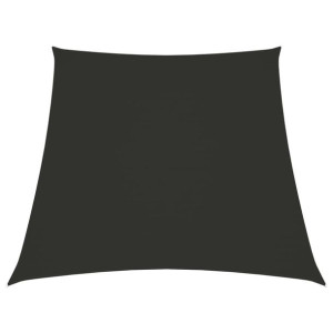 Żagiel ogrodowy, tkanina Oxford, trapezowy, 4/5x3 m, antracyt