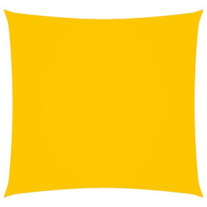 Kwadratowy żagiel ogrodowy, tkanina Oxford, 3,6x3,6 m, żółty