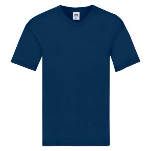 Koszulka męska Original V-neck Fruit of the Loom Granatowy M