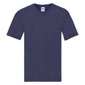Koszulka męska Original V-neck Fruit of the Loom Fioletowy XXL