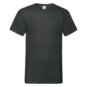 Koszulka męska Valueweight V-Neck Fruit of the Loom Czarny S
