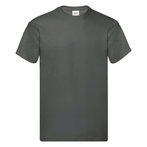 Koszulka męska Original Fruit of the Loom Light Graphite 3XL