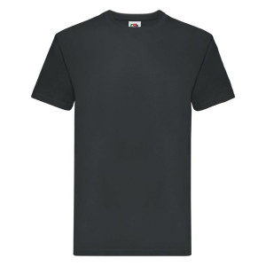 Koszulka męska Super Premium Fruit of the Loom Czarny 4XL