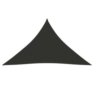Lumarko Żagiel ogrodowy, tkanina Oxford, trójkąt, 3x3x4,24m, antracyt