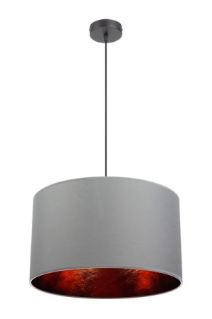 Lampa Sufitowa Wisząca Gleam 0858 Szara