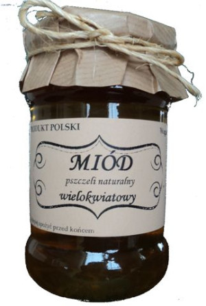 Miód wielokwiatowy 400 g - Gospodarstwo Pszczelarskie Mrówka