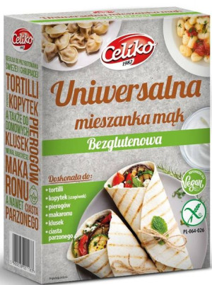Mieszanka mąk Uniwersalna Bezglutenowe 200 g - Celiko