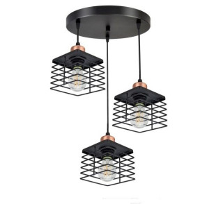 Lampa Sufitowa Wisząca Quatro Iii Plafon 0497