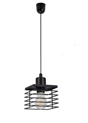 Lampa Sufitowa Wisząca Quatro I Black 0492