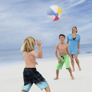 BESTWAY Kolorowa Dmuchana Piłka Plażowa 51cm 31021