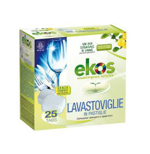 Pierpaoli Ekos Ekologiczne Tabletki do zmywarki 25 szt. wegańskie