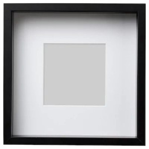 Ramka Na Zdjęcia Czarna Rama Sannahed 25x25 Cm