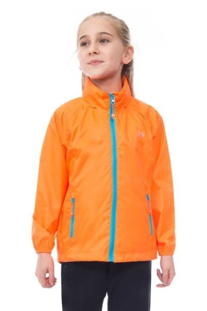 Kurtka dziecięca przeciwdeszczowa Mac in a Sac mini neon - neon pomarańcz (