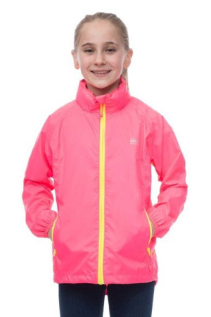 Kurtka dziecięca przeciwdeszczowa Mac in a Sac mini neon - neon róż (neon p