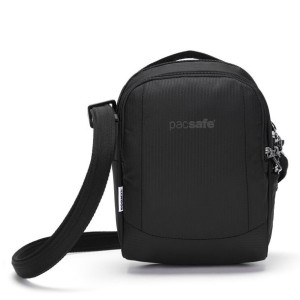 Torba na ramię antykradzieżowa Pacsafe Metrosafe LS100 - czarna, z econylu