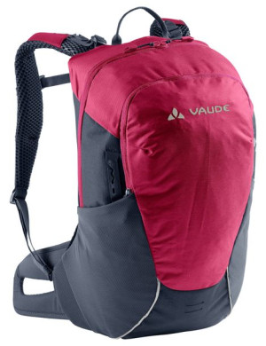 Damski plecak rowerowy górski MTB Vaude Tremalzo 12 l - czarno-czerwony