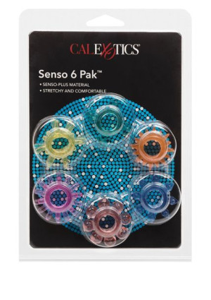 Senso Rings 6 Pak Assorti