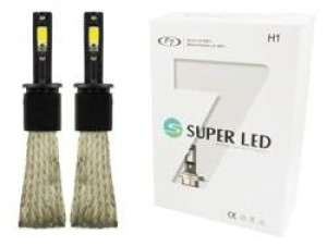 Zestaw żarówek LED H1 F7 60W COB 16000lm