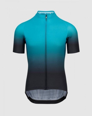 ASSOS Koszulka rowerowa MILLE GT SS JERSEY C2 SHIFTER Hydro Blue