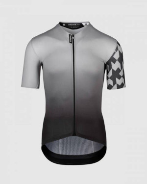 ASSOS Koszulka rowerowa EQUIPE RS SS JERSEY PROOF EDITION Gerva Grey