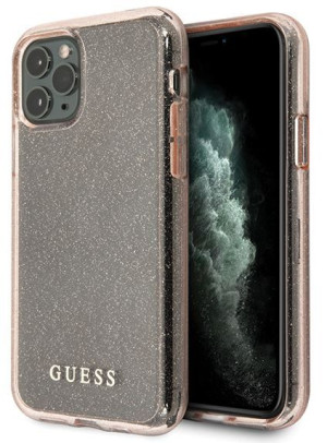 Guess Glitter | Etui do iPhone 11 Pro Max - PINK