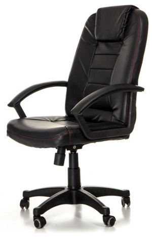 Fotel biurowy 7410 - czarno-czerwony
