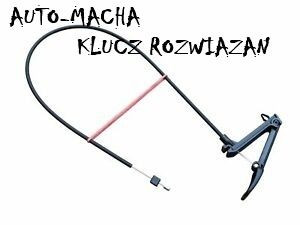 Peugeot 407 linka otwierania maski silnika