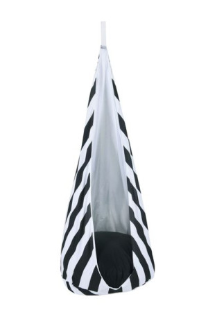 Huśtawka, kokon dla dzieci, zebra na huśtawce