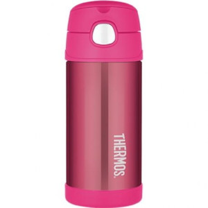 Termos dziecięcy ze słomką Thermos 0,35l różowy