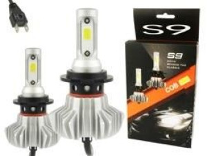 Zestaw żarówek LED H7 S9 COB 60W 12000 lm