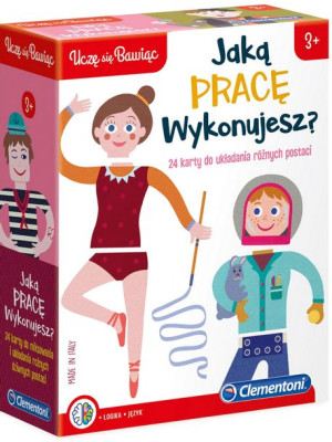 Clementoni JAKA JEST TWOJA PRACA Gra Edukacyjna