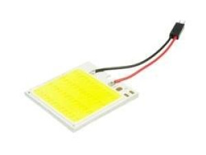 Panel LED COB 48-chip 6x8 adaptery W5W, C5W, T4W