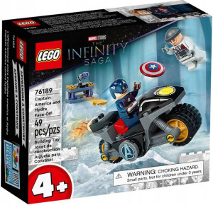 Lego Marvel Kapitan Ameryka i pojedynek z Hydrą 76189