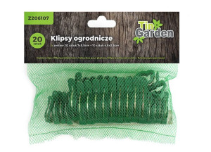 KLIPSY OGRODNICZE 7x5,5cmx10szt. + 4,8x3,5cmx10szt