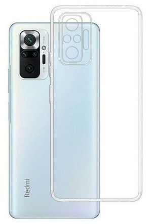 3MK Clear Case | Etui do Redmi Note 10/10S - CLEAR