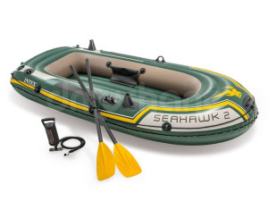 Ponton dmuchany Seahawk 2 Set + wiosła + pompka 236 cm INTEX 68347