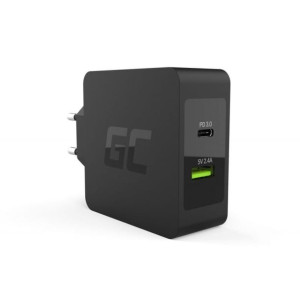 Green Cell Ładowarka sieciowa USB-C 45W PD +USB QC3.0+przewod USB-C