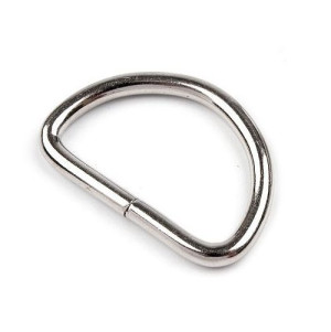 Półkole Metalowe 25 Mm - Nikiel 3 Mm