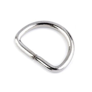 Półkole Metalowe 20 Mm - Nikiel 3 Mm