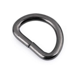 Półkole Metalowe 15 Mm - Czarny Nikiel