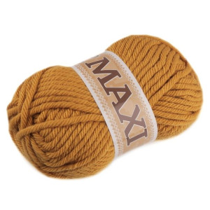Włóczka Jumbo Maxi 100g - Musztardowa