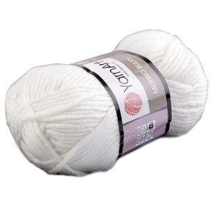 Włóczka Merino Bulky 100g - Biała