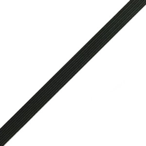 Guma Pleciona Płaska Czarna 5 Mm