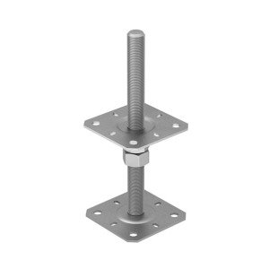 Podstawa słupa - regulowana gwintowana - PSR M20 - M20 80x249