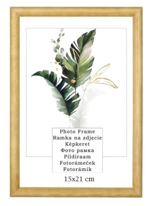Drewniana ramka EKO na zdjęcia 15x21 cm